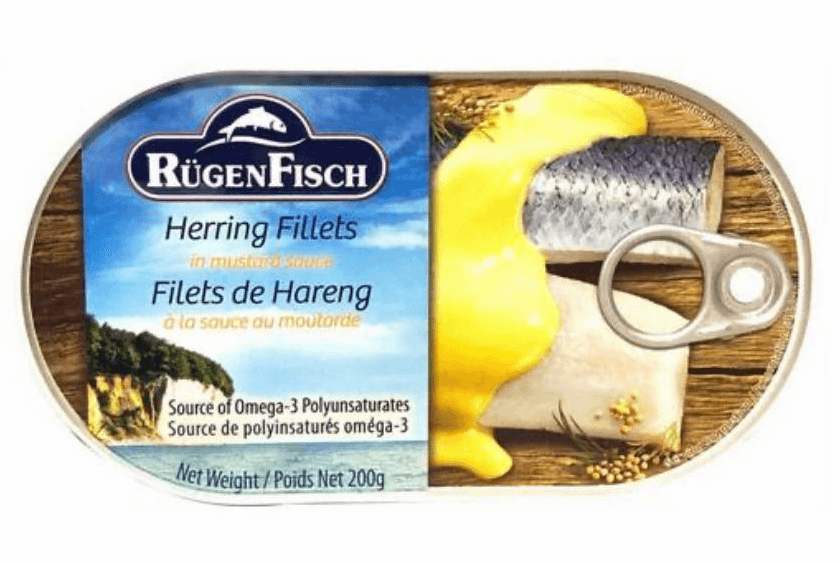 product-herring in mustard sauce